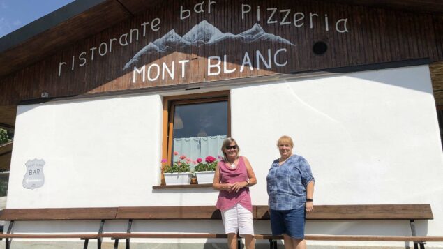 Camping mont blanc la salle