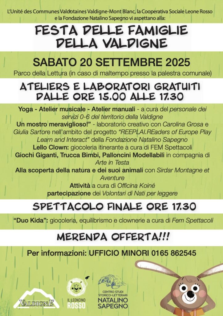 Festa delle famiglie della Valdigne