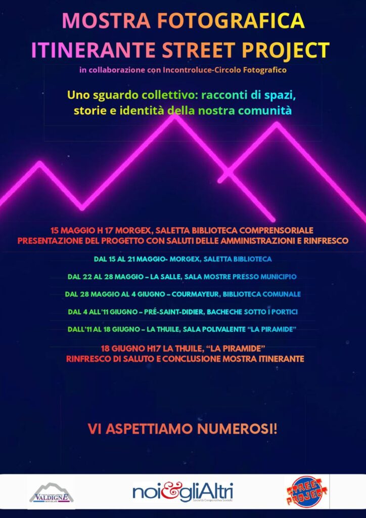 Mostra fotografica itinerante street project