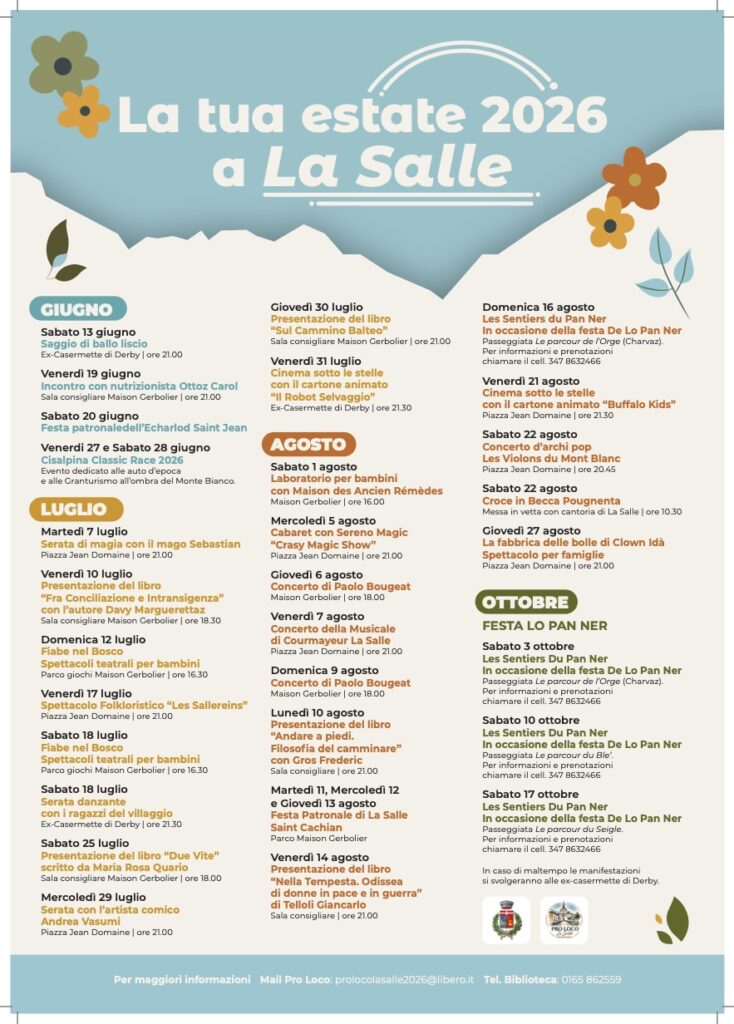 La tua estate 2026 a La Salle